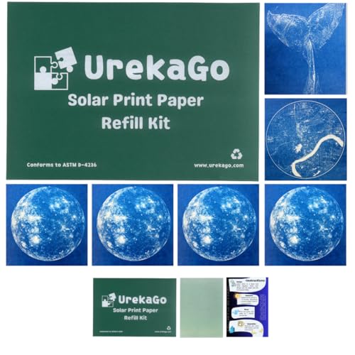 UrekaGo Cyanotype Nachfüllset (A5) von UrekaGo