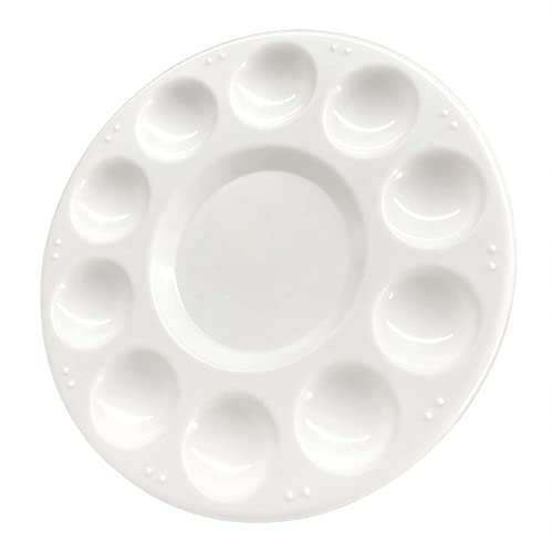 1 Stück Farbtablett-Palette, weiße Farbschale für Kinder, Kunststoffpalette für Farbbedarf 1 Stück Farbtablett-Palette, weiße Farbschale für Kinder, Kunststoffpalette für Farbbedarf von Ureminisce