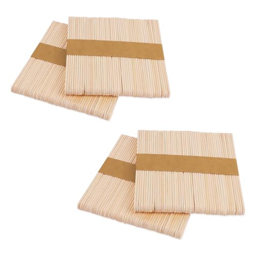 200 Stk. 11.4 x 1 kleine Eiskugelstäbchen, glatter holzerner Stab, geeignet für hausgemachte Desserts und kreatives Handwerk 200 Stk. 11.4 x 1 kleine Eiskugelstäbchen, glatter holzerner Stab, geeignet für hausgemachte Desserts und kreatives Handwerk von Ureminisce