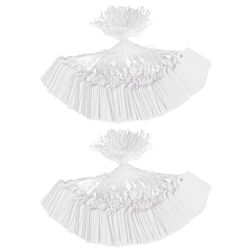 200 Stück weiße Preisschilder 3,5 x 2,2 cm Preisetiketten Display-Anhänger mit Schnurkennzeichnung Angeschnürte Etiketten beschreibbare Etiketten Display-Etikett für Produkt-Schmuck-Kleidungs-Anhänger 200 Stück weiße Preisschilder 3,5 x 2,2 cm Preisetiketten Display-Anhänger mit Schnurkennzeichnung Angeschnürte Etiketten beschreibbare Etiketten Display-Etikett für Produkt-Schmuck-Kleidungs-Anhänger von Ureminisce
