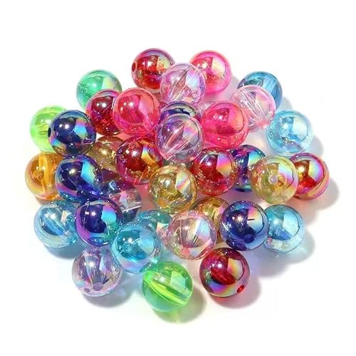 1000 Stück Glasperlen Perlen Sets, 8MM Runde Bunte Bastelperlen, Farben Glasperlen Kit, Perlen zum Auffädeln, Kristalle Perlen Set für Armband Halskette Schmuckherstellung 1000 Stück Glasperlen Perlen Sets, 8MM Runde Bunte Bastelperlen, Farben Glasperlen Kit, Perlen zum Auffädeln, Kristalle Perlen Set für Armband Halskette Schmuckherstellung von Urganvem