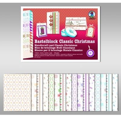 Bastelblock "Classic Christmas" von Ursus