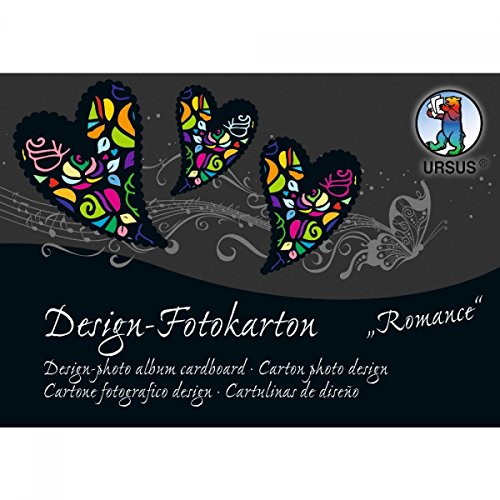 Design-Fotokarton-Block "Sonderedition Romance" DIN A6 - 60 Blatt sortiert von Ursus