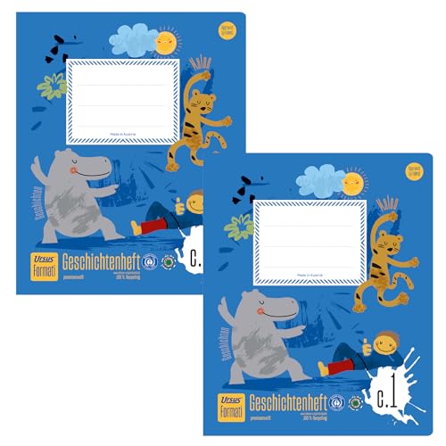 Formati Creativheft C.1 Quart 20 Blatt blanko+liniert, aus 100% Recyclingpapier, 2 Stück, kombinierte Lineatur für kreatives Lernen Formati Creativheft C.1 Quart 20 Blatt blanko+liniert, aus 100% Recyclingpapier, 2 Stück, kombinierte Lineatur für kreatives Lernen von Formati