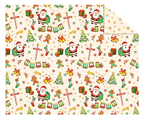Ursus 11524601 - Fotokarton, Süße Weihnacht, DIN A4, 300 g/qm, beidseitig bedruckt, Vorder- und Rückseite in verschiedenen Motiven, aus Frischzellulose, Motiv 1, ideal für kreatives Basteln von Ursus