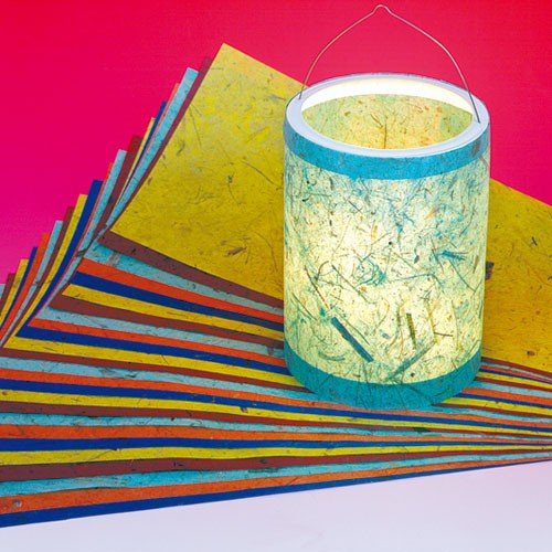 Laternenzuschnitte Bananenpapier 20x50cm, 25 Bogen, URSUS 2670099 - Martinslaterne basteln Laternenzuschnitte Bananenpapier 20x50cm, 25 Bogen, URSUS 2670099 - Martinslaterne basteln von Ursus