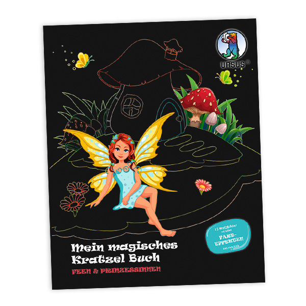Mein magisches Kratzel Buch "Feen & Prinzessinnen" von Ursus