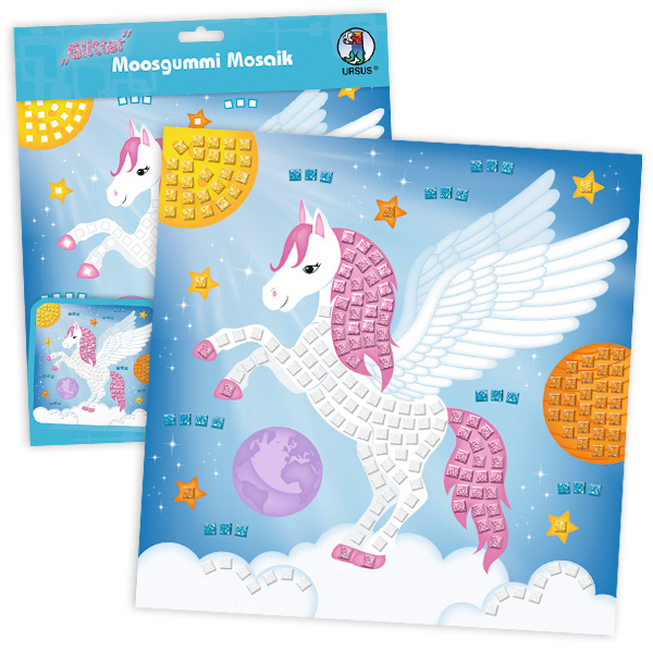Moosgummi-Mosaik Bastelset "Pegasus" von Ursus
