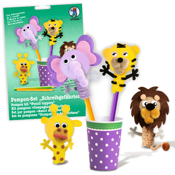 Stiftefiguren Bastelset "Wildtiere" Stiftefiguren Bastelset "Wildtiere" von Ursus