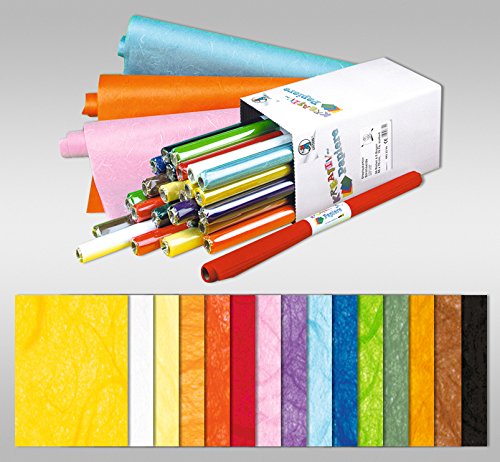 Strohseide 25 g/qm 50 x 70 cm aubergine - 5 Rollen Strohseide 25 g/qm 50 x 70 cm aubergine - 5 Rollen von Ursus