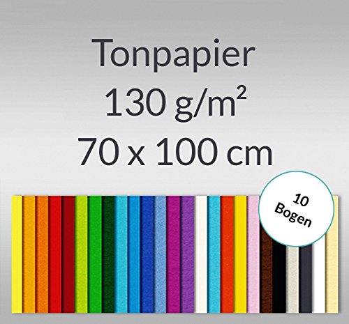 Tonzeichenpapier 130 g/qm 70 x 100 cm mittelbraun - 10 Bogen Tonzeichenpapier 130 g/qm 70 x 100 cm mittelbraun - 10 Bogen von Ursus