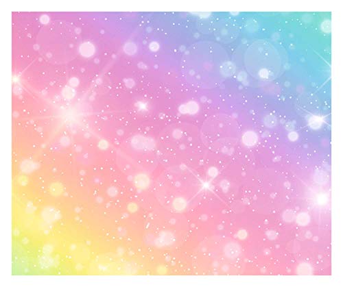 URSUS 77680001 Transparentpapier Feenstaub, 10 Bogen Papier 115 g/qm ca. 50 x 61 cm, einseitig Bedruckt, bunt von Ursus