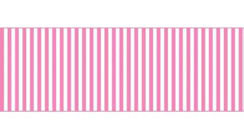 URSUS Fotokarton Streifen mini, 300 g qm, rosa weiß von Ursus