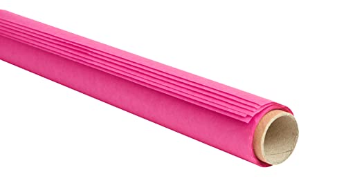 URSUS Seidenpapier 6 Bögen 70x50cm durchgefärbt Pink von Ursus