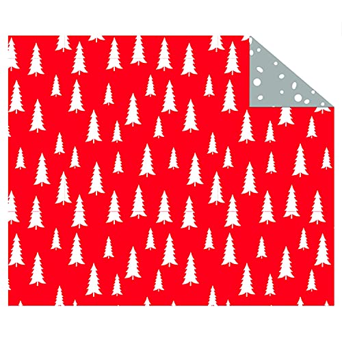 Ursus 11264601F - Fotokarton "Nordic Christmas - Bäume" DIN A4, 300 g/m², 10 Blatt, beidseitig bedruckt mit verschiedenen Motiven, Bastel-Karton aus Frischzellulose zum vielseitigen Basteln von Ursus