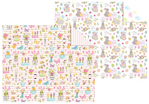 Ursus 11322299 - Fotokarton Süßes Osterfest, Hasen und Küken, ca. 49,5 x 68 cm, 10 Blatt, 300 g/qm beidseitig bedruckt, aus Frischzellulose, ideale Grundlage für kreative Bastelarbeiten Ursus 11322299 - Fotokarton Süßes Osterfest, Hasen und Küken, ca. 49,5 x 68 cm, 10 Blatt, 300 g/qm beidseitig bedruckt, aus Frischzellulose, ideale Grundlage für kreative Bastelarbeiten von Ursus