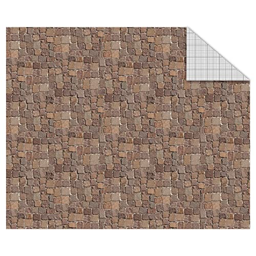 Ursus 11404607F - Fotokarton für Modellbau und Papier-Häuser, Straßenpflaster, DIN A4, 300 g/qm, 10 Blatt, beidseitig bedrucktes Bastel-Papier, Motiv-Karton aus Frischzellulose für Papier-Kunstwerke Ursus 11404607F - Fotokarton für Modellbau und Papier-Häuser, Straßenpflaster, DIN A4, 300 g/qm, 10 Blatt, beidseitig bedrucktes Bastel-Papier, Motiv-Karton aus Frischzellulose für Papier-Kunstwerke von Ursus