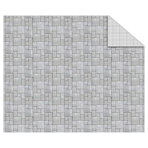 Ursus 11404608F - Fotokarton für Modellbau und Papier-Häuser, Pflastersteine, DIN A4, 300 g/qm, 10 Blatt, beidseitig bedrucktes Bastel-Papier, Motiv-Karton aus Frischzellulose für Papier-Kunstwerke Ursus 11404608F - Fotokarton für Modellbau und Papier-Häuser, Pflastersteine, DIN A4, 300 g/qm, 10 Blatt, beidseitig bedrucktes Bastel-Papier, Motiv-Karton aus Frischzellulose für Papier-Kunstwerke von Ursus