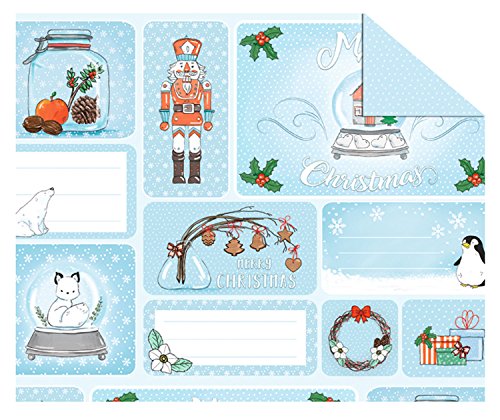 Ursus 11504601 - Fotokarton, Winterweihnacht, DIN A4, 300 g/qm, beidseitig bedruckt, Vorder- und Rückseite in verschiedenen Motiven, aus Frischzellulose, Motiv 1, ideal für kreatives Basteln Ursus 11504601 - Fotokarton, Winterweihnacht, DIN A4, 300 g/qm, beidseitig bedruckt, Vorder- und Rückseite in verschiedenen Motiven, aus Frischzellulose, Motiv 1, ideal für kreatives Basteln von Ursus