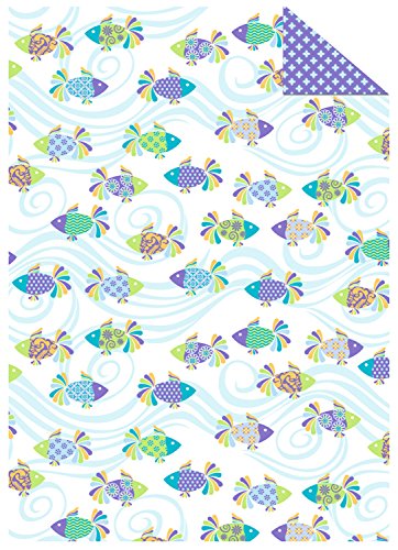 Ursus 13244602 - Fotokarton, Fische blau, DIN A4, 300 g/qm, 10 Blatt, beidseitig bedruckt, Vorder- und Rückseite in verschiedenen Motiven, aus Frischzellulose, ideal für kreatives Basteln Ursus 13244602 - Fotokarton, Fische blau, DIN A4, 300 g/qm, 10 Blatt, beidseitig bedruckt, Vorder- und Rückseite in verschiedenen Motiven, aus Frischzellulose, ideal für kreatives Basteln von Ursus
