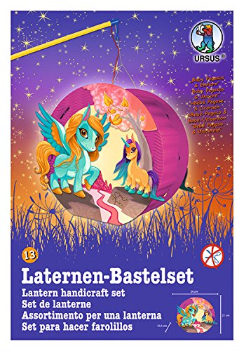 Ursus 18710013F - Laternen Bastelset Easy Line, Pegasus & Einhorn, ca. 21, 8 x 21 x 10, 3 cm, Set zum Basteln einer Laterne, inklusive Schritt für Schritt Anleitung,ideal für den nächsten Laternenlauf Ursus 18710013F - Laternen Bastelset Easy Line, Pegasus & Einhorn, ca. 21, 8 x 21 x 10, 3 cm, Set zum Basteln einer Laterne, inklusive Schritt für Schritt Anleitung,ideal für den nächsten Laternenlauf von Ursus