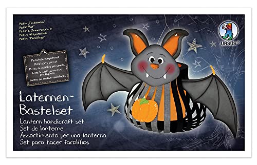 Ursus 18720003F - Laternen-Bastelset "Fledermaus", Komplett-Set mit allen Materialien zum Selber-Basteln einer 3D Laterne, inkl. Anleitung, ideal für Sankt Martin, Lampion-Umzug oder herbstliche Deko Ursus 18720003F - Laternen-Bastelset "Fledermaus", Komplett-Set mit allen Materialien zum Selber-Basteln einer 3D Laterne, inkl. Anleitung, ideal für Sankt Martin, Lampion-Umzug oder herbstliche Deko von Ursus