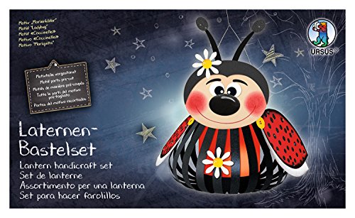 Ursus 18720006 - Laternen Bastelset, Marienkäfer, Set zum Basteln einer Laterne, für Kinder, inklusive Bastelanleitung, ideal für den nächsten Laternenlauf Ursus 18720006 - Laternen Bastelset, Marienkäfer, Set zum Basteln einer Laterne, für Kinder, inklusive Bastelanleitung, ideal für den nächsten Laternenlauf von Ursus