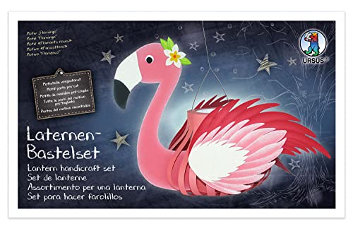Ursus 18720008 - Laternen Bastelset, Flamingo, Set zum Basteln einer Laterne, für Kinder, inklusive Bastelanleitung, ideal für den nächsten Laternenlauf Ursus 18720008 - Laternen Bastelset, Flamingo, Set zum Basteln einer Laterne, für Kinder, inklusive Bastelanleitung, ideal für den nächsten Laternenlauf von Ursus