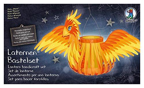 Ursus 18720010F - Laternen Bastelset Phoenix, Set zum Basteln einer Laterne, für Kinder, inklusive Bastelanleitung, ideal für den nächsten Laternenlauf Ursus 18720010F - Laternen Bastelset Phoenix, Set zum Basteln einer Laterne, für Kinder, inklusive Bastelanleitung, ideal für den nächsten Laternenlauf von Ursus