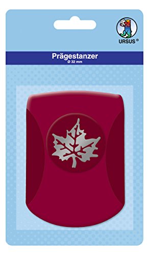 Ursus 19670014 - Prägestanzer Ahornblatt, ca. 32 mm, rosa Ursus 19670014 - Prägestanzer Ahornblatt, ca. 32 mm, rosa von Ursus