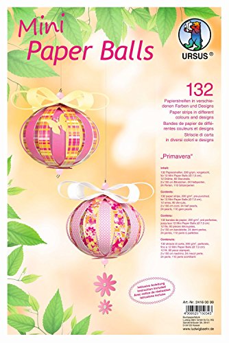 Ursus 24160099 - Mini Paper Balls Primavera, 132 Papierstreifen inklusive Zubehör Ursus 24160099 - Mini Paper Balls Primavera, 132 Papierstreifen inklusive Zubehör von Ursus