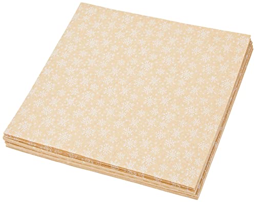 Ursus 38035599F - Faltblätter Weihnachten, 100 Blatt Kraftpapier 80 g/qm 15 x 15 cm, in 10 verschiedenen Designs, Vorderseite mit Motiv, Rückseite unbedruckt, inklusive Faltanleitung, braun Ursus 38035599F - Faltblätter Weihnachten, 100 Blatt Kraftpapier 80 g/qm 15 x 15 cm, in 10 verschiedenen Designs, Vorderseite mit Motiv, Rückseite unbedruckt, inklusive Faltanleitung, braun von Ursus