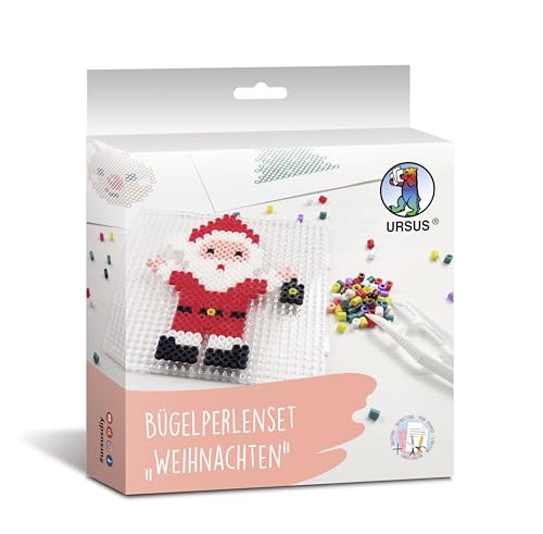 Ursus 3941 00 05 - Bügelperlen Set "Weihnachten", 2000 Perlen, 5-10 Motive, DIY Bastelset zum Stecken, Perlenbilder kreativ gestalten & selber machen, Kreativspaß ab 3 Jahren Ursus 3941 00 05 - Bügelperlen Set "Weihnachten", 2000 Perlen, 5-10 Motive, DIY Bastelset zum Stecken, Perlenbilder kreativ gestalten & selber machen, Kreativspaß ab 3 Jahren von Ursus