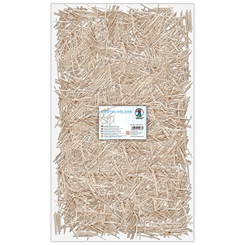 Ursus 42160001 - Bastelhölzer in Naturfarben im Zündholzformat, ca. 5000 Stück, zum kreativen Gestalten von kleinen Figuren oder Dekoration Ursus 42160001 - Bastelhölzer in Naturfarben im Zündholzformat, ca. 5000 Stück, zum kreativen Gestalten von kleinen Figuren oder Dekoration von Ursus