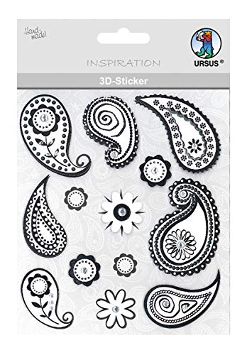 Ursus 564200102 - 3D Sticker Everyday, bestehend aus mehreren Ebenen, hochwertige Materialien, selbstklebend, ideal zum Verzieren von Grußkarten, Scrapbooking und für andere Bastelarbeiten Ursus 564200102 - 3D Sticker Everyday, bestehend aus mehreren Ebenen, hochwertige Materialien, selbstklebend, ideal zum Verzieren von Grußkarten, Scrapbooking und für andere Bastelarbeiten von Ursus