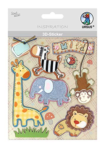 Ursus 564200123 - 3D Sticker Baby, bestehend aus mehreren Ebenen, hochwertige Materialien, selbstklebend, ideal zum Verzieren von Grußkarten, Scrapbooking und für andere Bastelarbeiten Ursus 564200123 - 3D Sticker Baby, bestehend aus mehreren Ebenen, hochwertige Materialien, selbstklebend, ideal zum Verzieren von Grußkarten, Scrapbooking und für andere Bastelarbeiten von Ursus