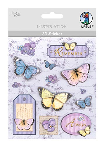 Ursus 56420028 - 3D Sticker Everyday, bestehend aus mehreren Ebenen, aus verschiedenen hochwertigen Materialien, selbstklebend, ideal zum Verzieren von Grußkarten und Geschenken, Motiv 28 Ursus 56420028 - 3D Sticker Everyday, bestehend aus mehreren Ebenen, aus verschiedenen hochwertigen Materialien, selbstklebend, ideal zum Verzieren von Grußkarten und Geschenken, Motiv 28 von Ursus