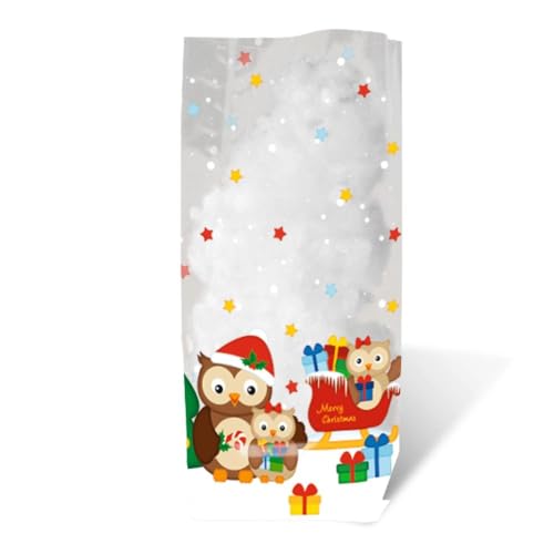 Ursus 5760000 - Geschenk Bodenbeutel, Eule, 10 Stück, aus lebensmittelechter Folie, ca. 14,5 x 23,5 cm, transparent, bedruckt, ideal für kleine Überraschungen Ursus 5760000 - Geschenk Bodenbeutel, Eule, 10 Stück, aus lebensmittelechter Folie, ca. 14,5 x 23,5 cm, transparent, bedruckt, ideal für kleine Überraschungen von Ursus