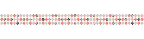 Ursus 59080004 - Masking Tape, Rauten 1, Klebeband aus Papier, ca. 15 mm x 10 m, einseitig bedruckt und folienveredelt, lösungsmittel und säurefrei, ideal für Scrapbooking von Ursus