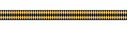 Ursus 59080018 - Masking Tape, Rauten, gold, Klebeband aus Papier, ca. 15 mm x 10 m, teilweise einseitig bedruckt und veredelt, lösungsmittel und säurefrei, ideal für Scrapbooking von Ursus