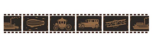 Ursus 59090011 - Masking Tape, Filmrolle Vintage Fahrzeuge, Klebeband aus Papier, ca. 30 mm x 10 m, einseitig bedruckt, lösungsmittel und säurefrei, ideal für Scrapbooking Ursus 59090011 - Masking Tape, Filmrolle Vintage Fahrzeuge, Klebeband aus Papier, ca. 30 mm x 10 m, einseitig bedruckt, lösungsmittel und säurefrei, ideal für Scrapbooking von Ursus