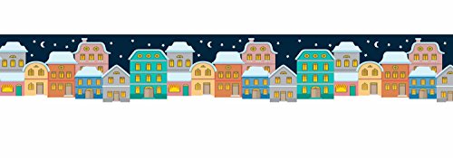 Ursus 59090041 - Masking Tape, Winterdorf, Klebeband aus Papier, ca. 30 mm x 10 m, einseitig bedruckt, lösungsmittel und säurefrei, ideal für Scrapbooking Ursus 59090041 - Masking Tape, Winterdorf, Klebeband aus Papier, ca. 30 mm x 10 m, einseitig bedruckt, lösungsmittel und säurefrei, ideal für Scrapbooking von Ursus