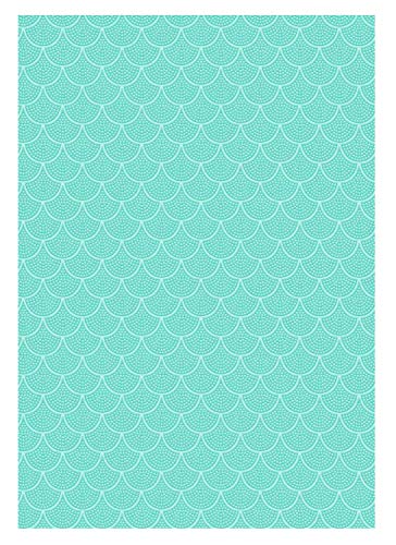Ursus 60750006 - Fotokarton, Deluxe, Fischschuppen, ca. 23 x 33 cm, 300 g/qm, 10 Blatt aus Frischzellulose, durchgefärbt, einseitig veredelt mit Glanzlack, ideal für kreatives Basteln Ursus 60750006 - Fotokarton, Deluxe, Fischschuppen, ca. 23 x 33 cm, 300 g/qm, 10 Blatt aus Frischzellulose, durchgefärbt, einseitig veredelt mit Glanzlack, ideal für kreatives Basteln von Ursus