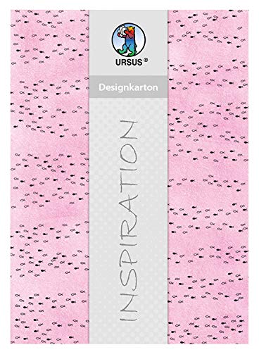Ursus 62414603F - Designkarton, Halleluja, rosa, DIN A4, 200 g/qm, 5 Blatt, mit Banderole, beidseitig bedruckt, Vorderseite mit Motiv, Rückseite einfarbig, ideal für vielerlei Bastelarbeiten Ursus 62414603F - Designkarton, Halleluja, rosa, DIN A4, 200 g/qm, 5 Blatt, mit Banderole, beidseitig bedruckt, Vorderseite mit Motiv, Rückseite einfarbig, ideal für vielerlei Bastelarbeiten von Ursus