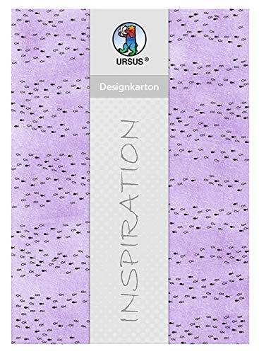 Ursus 62414604F - Designkarton, Halleluja, flieder, DIN A4, 200 g/qm, 5 Blatt, mit Banderole, beidseitig bedruckt, Vorderseite mit Motiv, Rückseite einfarbig, ideal für vielerlei Bastelarbeiten Ursus 62414604F - Designkarton, Halleluja, flieder, DIN A4, 200 g/qm, 5 Blatt, mit Banderole, beidseitig bedruckt, Vorderseite mit Motiv, Rückseite einfarbig, ideal für vielerlei Bastelarbeiten von Ursus