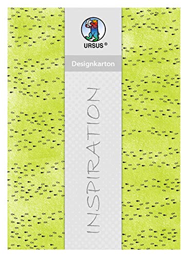 Ursus 62414606F - Designkarton, Halleluja, apfelgrün, DIN A4, 200 g/qm, 5 Blatt, mit Banderole, beidseitig bedruckt, Vorderseite mit Motiv, Rückseite einfarbig, ideal für vielerlei Bastelarbeiten Ursus 62414606F - Designkarton, Halleluja, apfelgrün, DIN A4, 200 g/qm, 5 Blatt, mit Banderole, beidseitig bedruckt, Vorderseite mit Motiv, Rückseite einfarbig, ideal für vielerlei Bastelarbeiten von Ursus