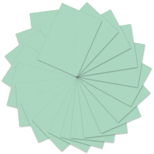 Ursus 6644657 - Tonkarton Eukalyptus, 100 Blatt in DIN A4, 220 g/m², durchgefärbt, aus Frischzellulose, zum vielseitigen Basteln Ursus 6644657 - Tonkarton Eukalyptus, 100 Blatt in DIN A4, 220 g/m², durchgefärbt, aus Frischzellulose, zum vielseitigen Basteln von Ursus