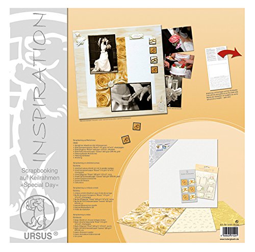 Ursus 67010003 - Scrapbooking auf Keilrahmen Special Day, Keilrahmen, Dekomaterial und Anleitung Ursus 67010003 - Scrapbooking auf Keilrahmen Special Day, Keilrahmen, Dekomaterial und Anleitung von Ursus