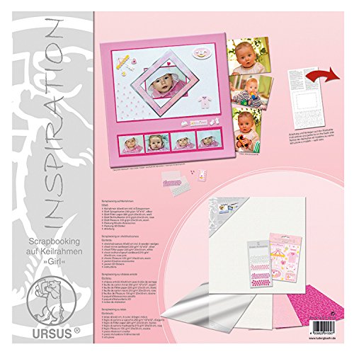 Ursus 67010004 - Scrapbooking auf Keilrahmen Girl, Keilrahmen, Dekomaterial und Anleitung Ursus 67010004 - Scrapbooking auf Keilrahmen Girl, Keilrahmen, Dekomaterial und Anleitung von Ursus