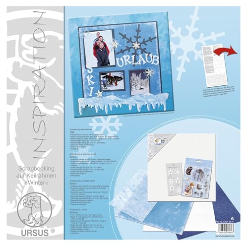 Ursus 67010011 - Scrapbooking auf Keilrahmen Winter, Keilrahmen, Dekomaterial und Anleitung Ursus 67010011 - Scrapbooking auf Keilrahmen Winter, Keilrahmen, Dekomaterial und Anleitung von Ursus